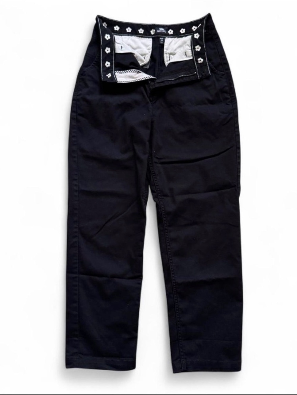 Vans x Sandy Liang Collab Black Chinos Size 26